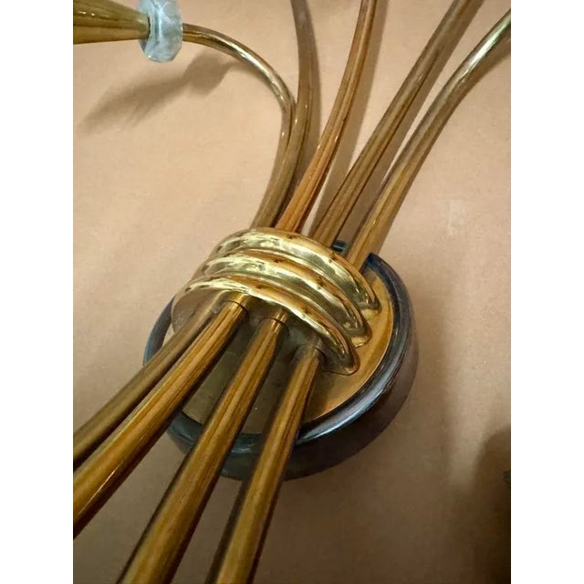 Vintage French Wall Lamps from Maison Arlus, 1950s, Set of 5 For Sale - Image 13 of 17