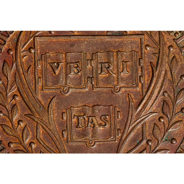 American Harvard University 300th Anniversary Tercentenary Antique Medal Medallion For Sale - Image 3 of 8