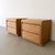 1970s Mid-Century Modern Walnut Burl Two-Drawer Nightstands, Pair For Sale In Palm Springs - Image 6 of 10