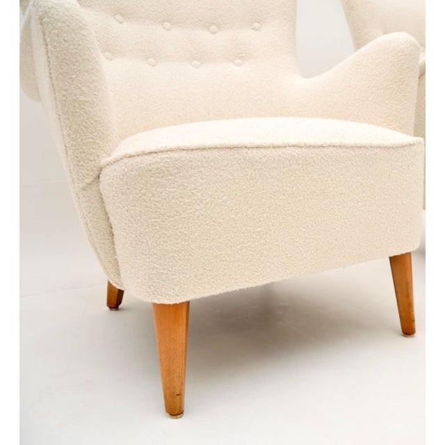 Vintage Swedish Armchair by Folke Ohlsson for Dux, 1950 For Sale - Image 6 of 7