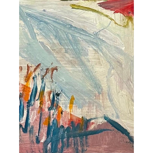 Jean Krille, Landscape 140, Oil on Masonite For Sale - Image 10 of 13