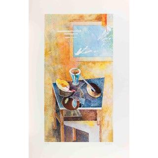 Mariangelo Zappitelli, Still Life, 1980s, Lithograph For Sale