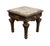 ASHLEY FURNITURE Casa Mollino Mediterranean Old World Style 28" Square Accent End Table - Dark Brown Finish w. Granite Top...