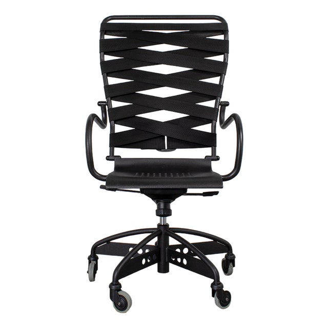 Italian Canasta Desk Chair by Paolo Parigi for Heron Parigi, 1980s For Sale