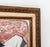 Brick Red Marino Marini Cavaliere Mixed Media on Paper, 1955 For Sale - Image 8 of 9