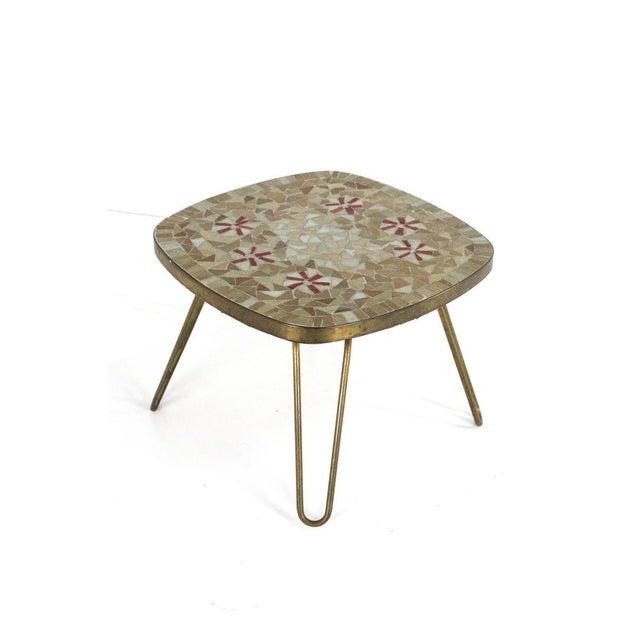 Mosaic Plant Table from Ilse Möbel For Sale - Image 10 of 14