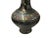 Burnt Umber Orient Bronze Glaze Dragon Handle Color Floral Motif Ceramic Vase For Sale - Image 8 of 15