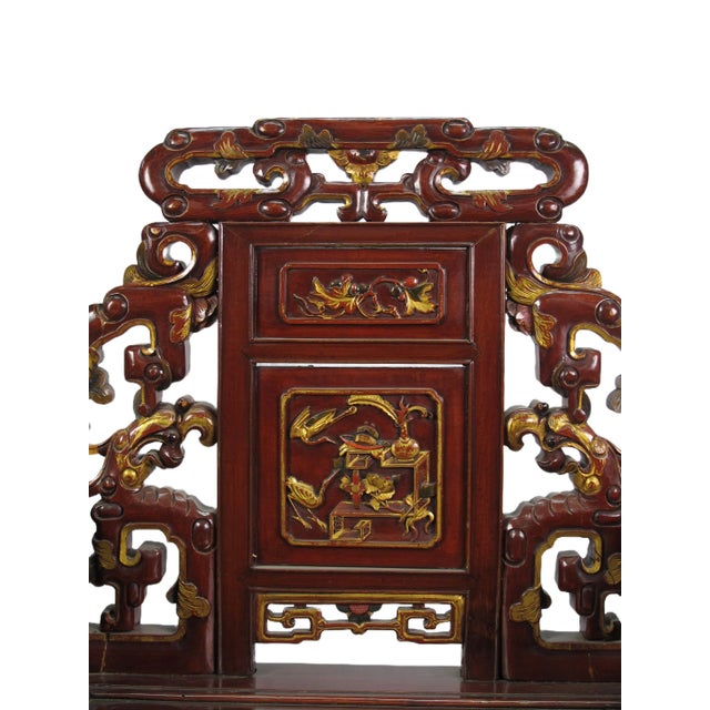 Antique Chinese Taishi Chairs, a Set of 4 For Sale - Image 11 of 12