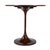2020s Francis 32 in. W Round Pedestal Base Game Table, Antique Cherry For Sale - Image 5 of 7