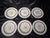 Late 20th Century Vintage Coffee / Tea Themed Plates- Set of 6 For Sale - Image 5 of 7