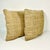 Early 21st C Americana Contemporary Tweed Window Pane Decorative Pillows - Set of 2 For Sale - Image 10 of 11