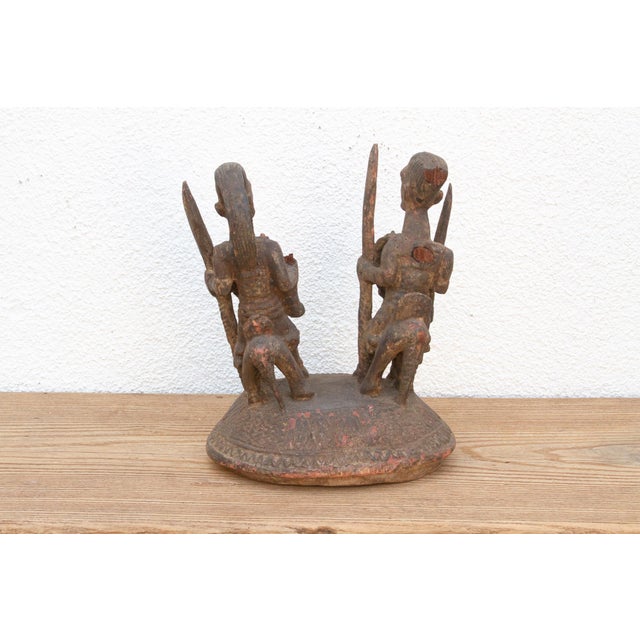 Antique Benin Equestrian Warriors For Sale In Los Angeles - Image 6 of 12