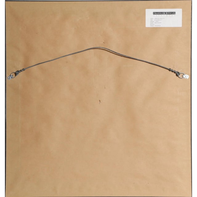 Eduardo Arranz-Bravo Astros Bravos V, Abstract Watercolor by Eduardo Arranz-Bravo circa 1990 For Sale - Image 4 of 4