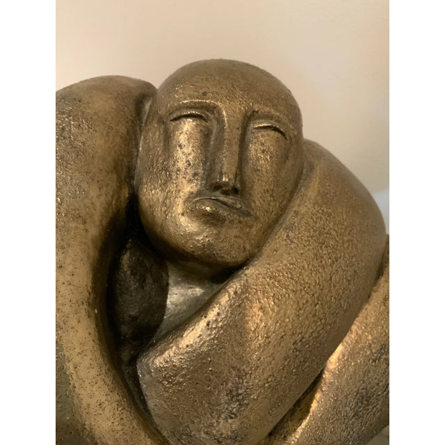 Carole Shultz Sculpture, “Woman Self-Embrace,” 1975, Signed and Numbered For Sale In Los Angeles - Image 6 of 8