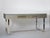 Contemporary Brushed Steel Desk attributed to Raymond Cohen for Cohray, France, 1970s For Sale - Image 3 of 17