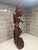 Vintage 1950s Balinese Modernist Dewi Uma With Lotus – Signed Exhibition Masterwork by I Made Narta For Sale - Image 4 of 12