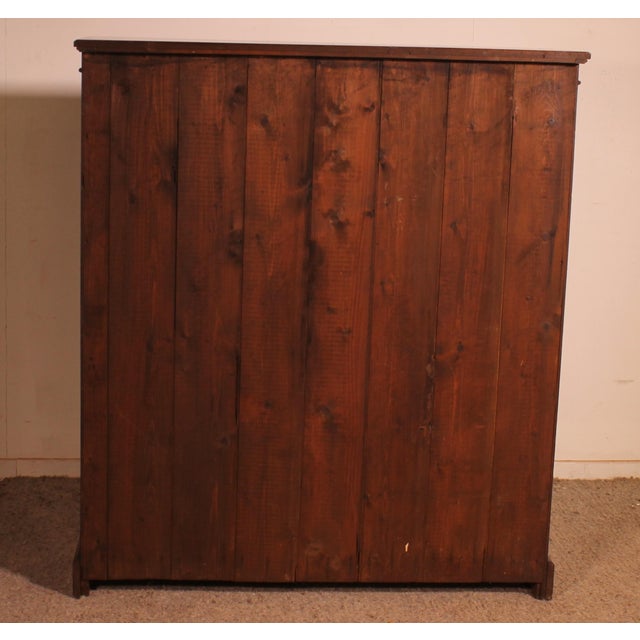 19th Century Mahogany Open Bookcase For Sale - Image 10 of 14