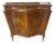19th Century Italian Black Walnut Shaped Front Cabinet For Sale