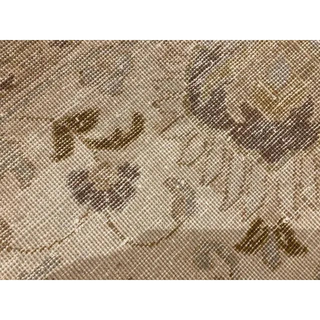 Vintage Signed Persian Tabriz Rug For Sale - Image 10 of 12