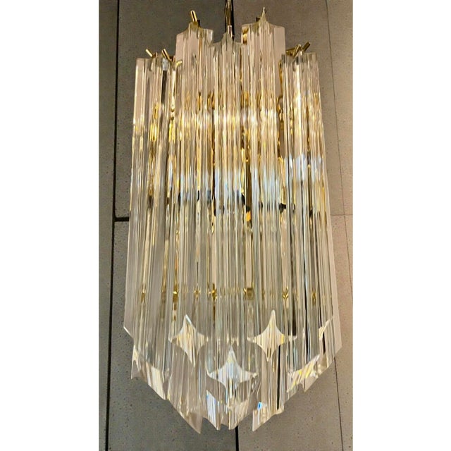 1950s Vintage Crystal Wall Lamps by Paolo Venini for Novaresi, 1950s, Set of 2 For Sale - Image 5 of 6