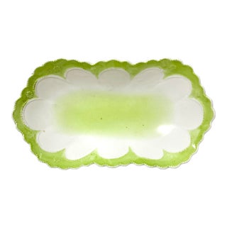 1920s Lime Green Decorative Bowl/Dish For Sale