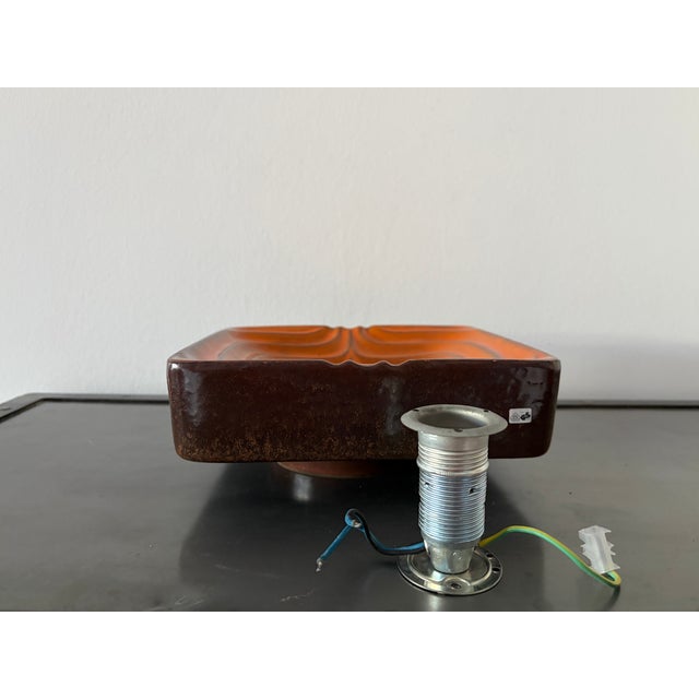 Pop Art Cubic Ceramic Wall Lamp from Pan Keramik, 1970s For Sale - Image 11 of 18