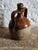 Enamelled Terracotta Jug with Double Handle For Sale - Image 3 of 7