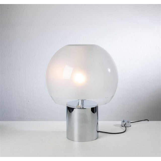 Large Porcino Table Lamp by Luigi Caccia Dominioni for Azucena, 1990s For Sale - Image 17 of 17