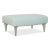Model 1600 Ottoman in Light Blue Leather from Rolf Benz For Sale - Image 10 of 10