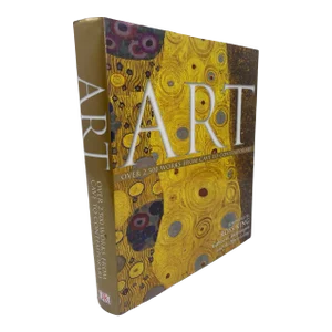 Art Over 2500 Works From Cave to Contemporary by Nigel Ritchie Hardcover Book