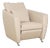 FSM Sesame Leather Armchair For Sale