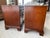Mid 20th Century Vintage Baker Furniture Mahogany Chippendale Nightstands or Side Tables a Pair For Sale - Image 5 of 18