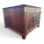 Widdicomb 1960s John Widdicomb Mid Century Walnut Liquor Storage Cabinet With Brass Hardware For Sale - Image 4 of 16