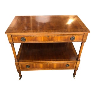 Alfonso Marina Ebanista Serving Cart For Sale