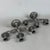 Vintage Three-Layer Pewter Candlesticks, 1960s, Set of 2 For Sale - Image 4 of 11