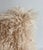 Mid-Century Modern French Linen and Tibetan Goat Accent Pillow With Down Insert For Sale - Image 3 of 7