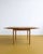 Photo before restoration. Vintage 1960s Danish square oak table with two side extensions, a versatile design perfect for...