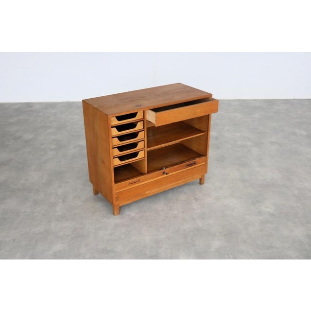 Vintage Filing Cabinet, Sweden, 1950s For Sale - Image 6 of 11