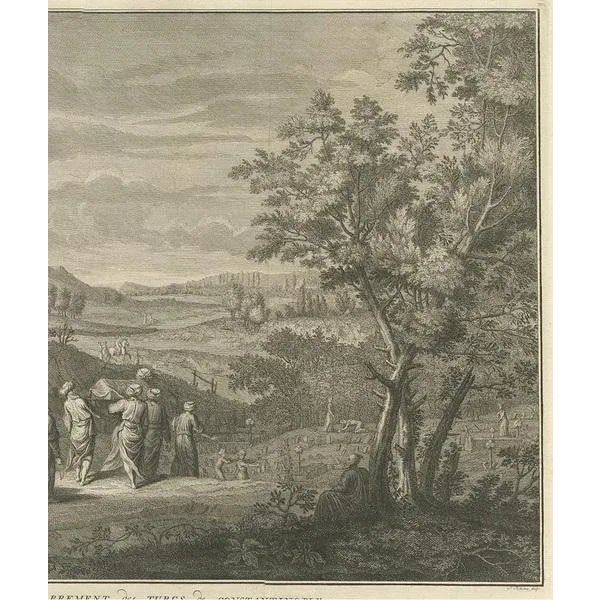 Bernard Picart, Illustration of the Funeral at Constantinople, 1729, Print For Sale - Image 4 of 11