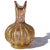Barovier & Toso Vintage Murano Barovier Toso Purple Swirl Gold Flecks Italian Art Glass Curled Fan Top Flower Vase For Sale - Image 4 of 11