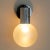 Opal Glass and Chrome Wall Light from Glashütte Limburg, 1970s For Sale - Image 11 of 15