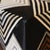 Handmade Chevron Cowhide Leather Ottoman Pouf 18x18x18 in Graphic Statement For Sale In San Francisco - Image 6 of 12