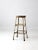 Farmhouse Vintage Industrial Stool With Wood Seat For Sale - Image 3 of 12