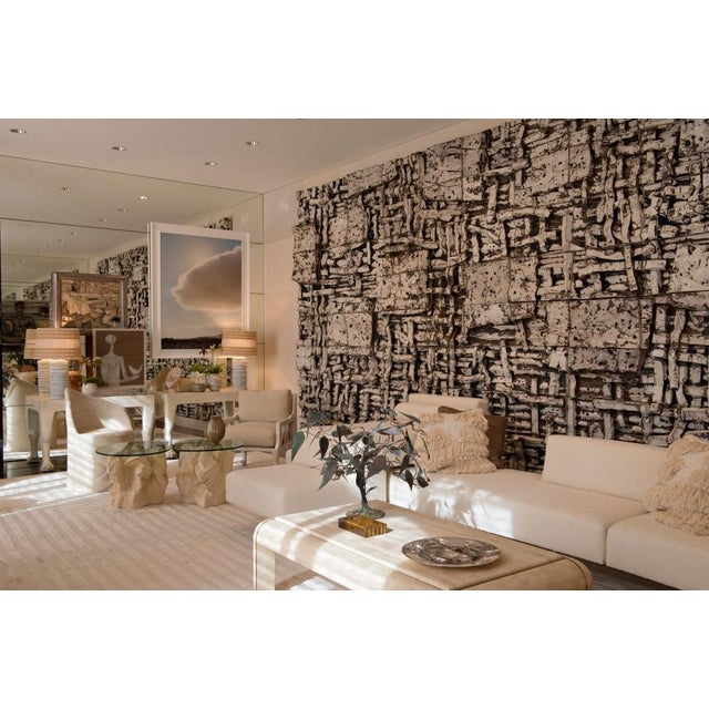 Late 20th Century Attributed to John Dickinson 42' Wall Mounted Console Table For Sale - Image 11 of 13