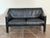 1980s Vintage 1980’s Mario Bellini for Cassina Cab Leather Settee For Sale - Image 5 of 10
