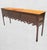 Vintage Extra Long Traditional Wright Table Company Scalloped Yew Wood Sideboard / Console Table For Sale - Image 9 of 15