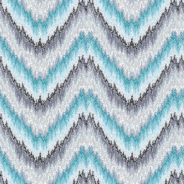 Contemporary Sample - Schumacher Petit Feu Wallpaper in Cyprus For Sale - Image 3 of 3