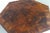 Antique Danish Hexagonal Walnut Burl Center Table, 1880s For Sale - Image 16 of 18