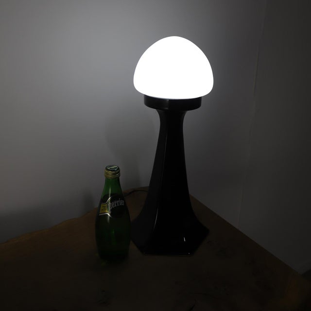 1940s Art Deco Table Lamp Made in Ceramic For Sale - Image 12 of 18