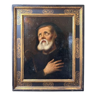 Charitas, 1800s, Oil on Canvas, Framed For Sale